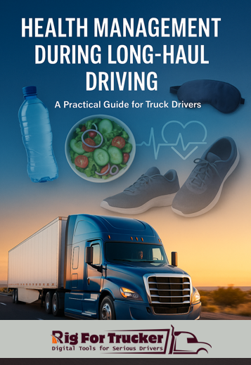 Healthy Habits for Truck Drivers – Free Guide to Eating, Sleeping & Staying Strong on the Road